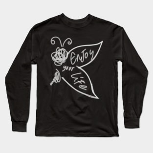 semicolon butterfly Long Sleeve T-Shirt